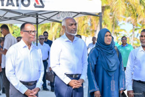 ނިލަންދޫ ކައުންސިލް އިދާރާގެ އައު އިމާރާތުގެ ބިންގާ އަޅައިފި