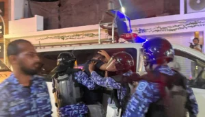 އެމްޑީޕީގެ މުޒާހަރާގައި ޤާނޫނާ ޚިލާފު އަމަލުތައް ހިންގި ފަރާތްތަކާމެދު ފިޔަވަޅު އަޅާނެ ކަމަށް ފުލުހުން ބުނެފި