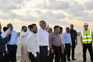 ރައީސުލްޖުމްހޫރިއްޔާ، ރަސްމާލެ ހިއްކާ ސަރަޙައްދަށް ޒިޔާރަތްކުރައްވައި މަޝްރޫޢު ކުރިއަށްދާ ގޮތް ބައްލަވާލައްވައިފި