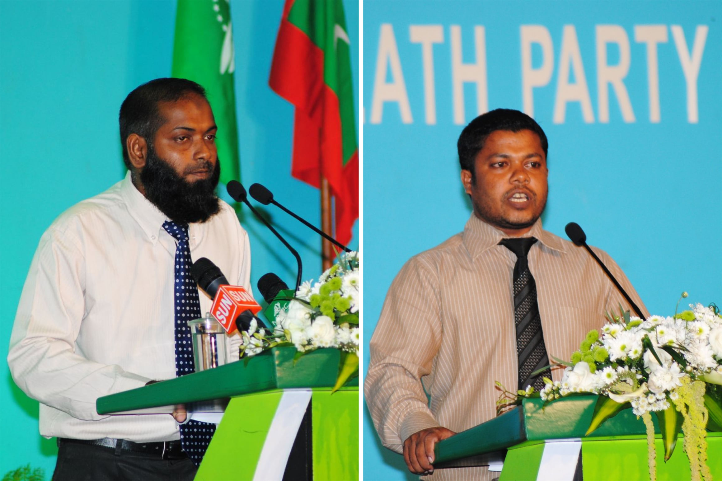 އަދާލަތު ޕާޓީގެ ލީޑަރޝިޕަށް އިކްރާމްއާއި މުއްތަލިބު: އަމާޒަކީ ޒަމާނާގުޅޭގޮތަށް ޕާޓީ ރީފޯމް ކުރުން