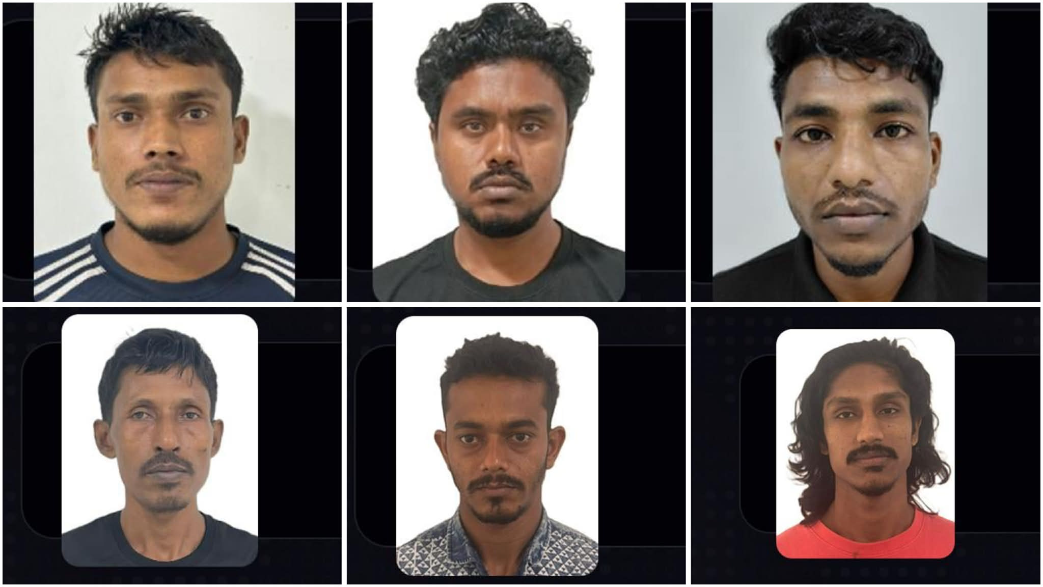 އިމިގްރޭޝަނުން ހޯދަން ބޭނުންވާ ބަންގްލަދޭޝްގެ ހަ މީހެއްގެ މައުލޫމާތު އާންމުކޮށް، އެހީތެރިކަމަށް އެދިއްޖެ