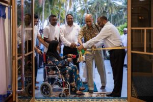 ހެޔޮއެދޭ ފަރާތެއްގެ އެހީގައި ހއ. އިހަވަންދޫގައި ބިނާކުރި އާ މިސްކިތް ހުޅުވައިފި