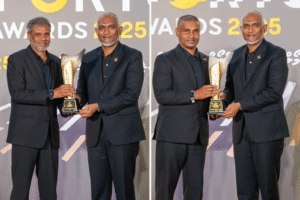 މޯލްޑިވްސް ސްޕޯޓްސް އެވޯޑްސްގެ ޝަރަފުވެރި ލައިފްޓައިމް އެޗީވްމަންޓް އެވޯޑް ކުޑަމޫސަ އާއި ނަދީމަށް