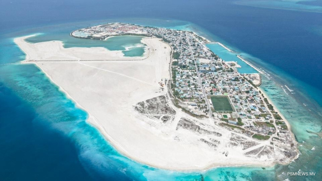 ދިއްދޫ އެއަރޕޯޓް އެޅުމަށް ބިން ހިއްކުމުގެ 70 އިންސައްތަ ނިމިއްޖެ