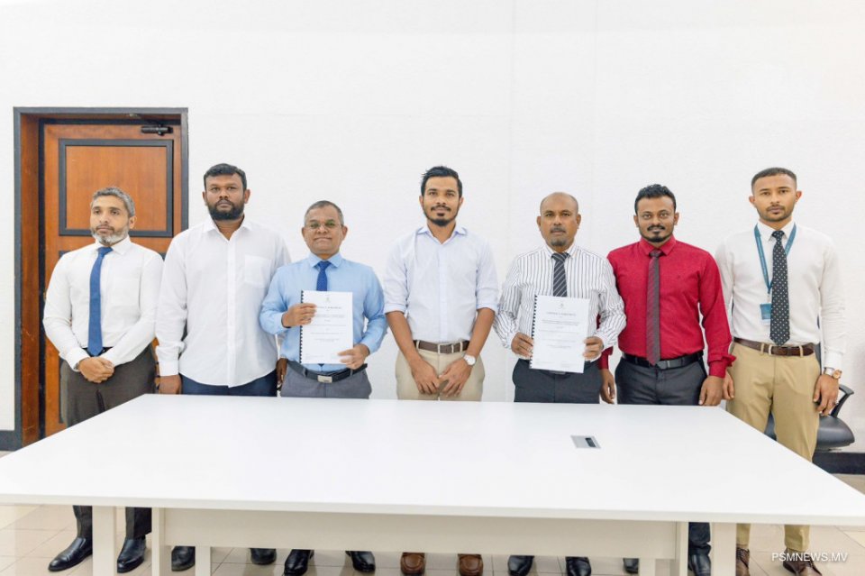 ގެމަނަފުށީ ނަރުދަމާގެ މަސައްކަތް ނިންމަން 17 މިލިއަނަށް އެމްޑަބްލިއުއެސްސީއާ ހަވާލުކޮށްފި