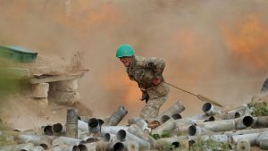 އާޒަރުބައިޖާންއާއި އަރުމީނިއާއި ދެމެދު ވެވުނު ސުލްހައިގެ އެއްބަސްވުމުގެ އުއްމީދު ފަނޑުވަނީ