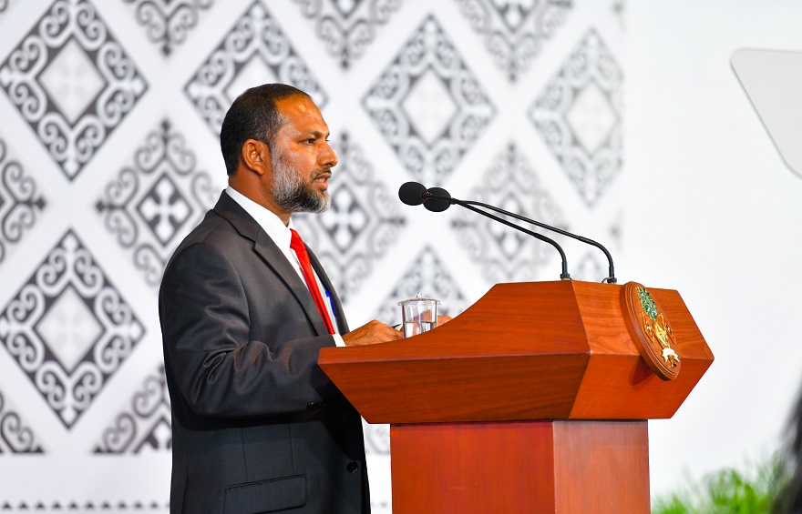 ޤައުމު އަޅުވެތި ކުރުމަށްވުރެ، މުޖުތަމައުގެ އިޖުތިމާއީ އަޚުލާޤީ ވަބާ މާބޮޑު: ހޯމް މިނިސްޓަރ