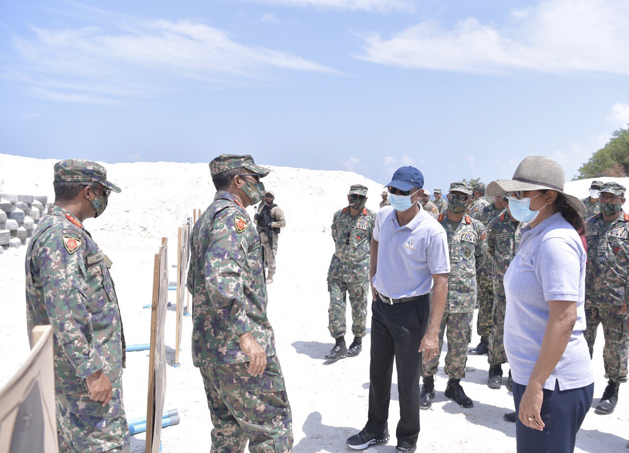 ސީނިއަރ އޮފިސަރުންގެ "ރޭންޖް ޑޭ 2020″ ރައީސް ބައްލަވާލައްވައިފި