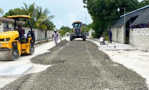 ފޮނަދޫ މަގުތަކުގައި ތާރުއެޅުމުގެ މަސައްކަތް މިމަހު ފަށަނީ