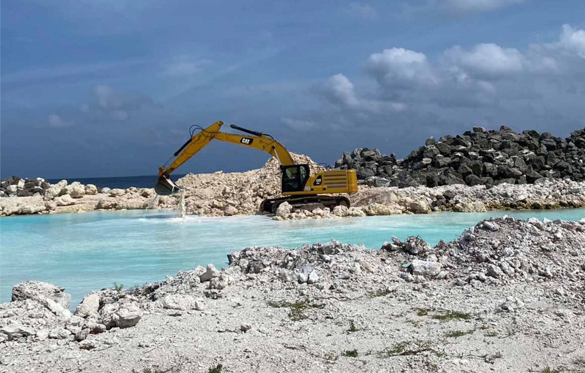 ނެއްލައިދޫ ބަނދަރު ޒަމާނީ ފެންވަރައް ތަރައްޤީ ކުރުމަށް، މަސައްކަތް ހުއްޓުމެއްނެތި ކުރިއަށް