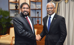 ގާސިމް ވާދަކުރުމަކީ ގޮންޖެހުމެއް ނޫން، އިންތިޚާބު ކާމިޔާބުކުރެވޭނެ ކަމުގެ ޔަގީންކަން އެބައޮތް: ސަރުކާރު