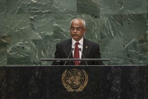 ޤައުމުތަކުގެ މެދުގައި ސުލްހަ ޤާއިމްކުރުމަށް އދ. ގެ ދައުރު ބޮޑު: ރައީސް