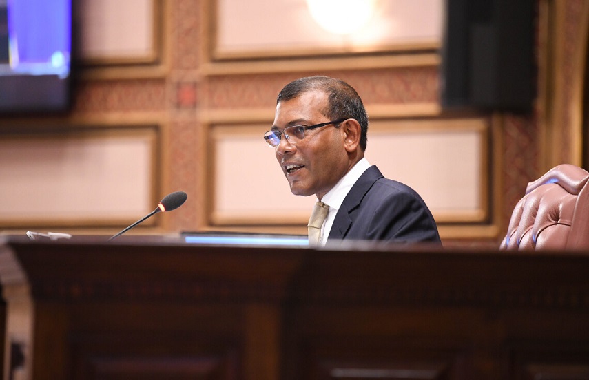 އަޅުގަނޑު ޖޭއެސްސީގައި އިންނަން ރައީސް ޔާމީން ބޭނުންފުޅުވޭ: ނަޝީދު