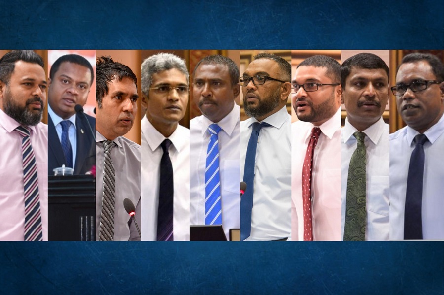 ކޮރަޕްޝަންގެ މައްސަލަތަކެއް ބަލާކަމަށްބުނެ އިދިކޮޅު 8 ބޭފުޅެއްގެ ނަން އާޒިމް އާންމުކޮށްފި