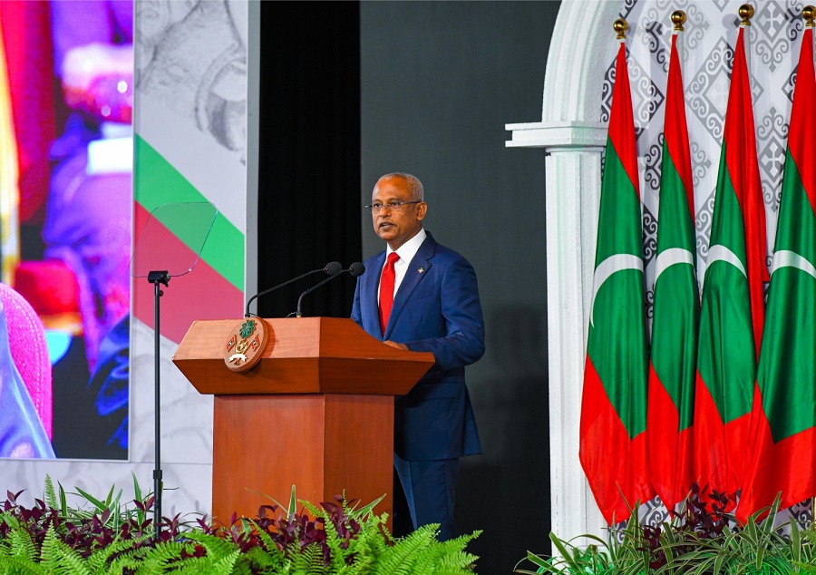 ޚާރިޖީ ގުޅުން ހަރުދަނާ ކުރައްވާނީ ރާއްޖޭގެ ސިޔާދަތު ރައްކާތެރިކުރުމަށްފަހު: ރައީސް