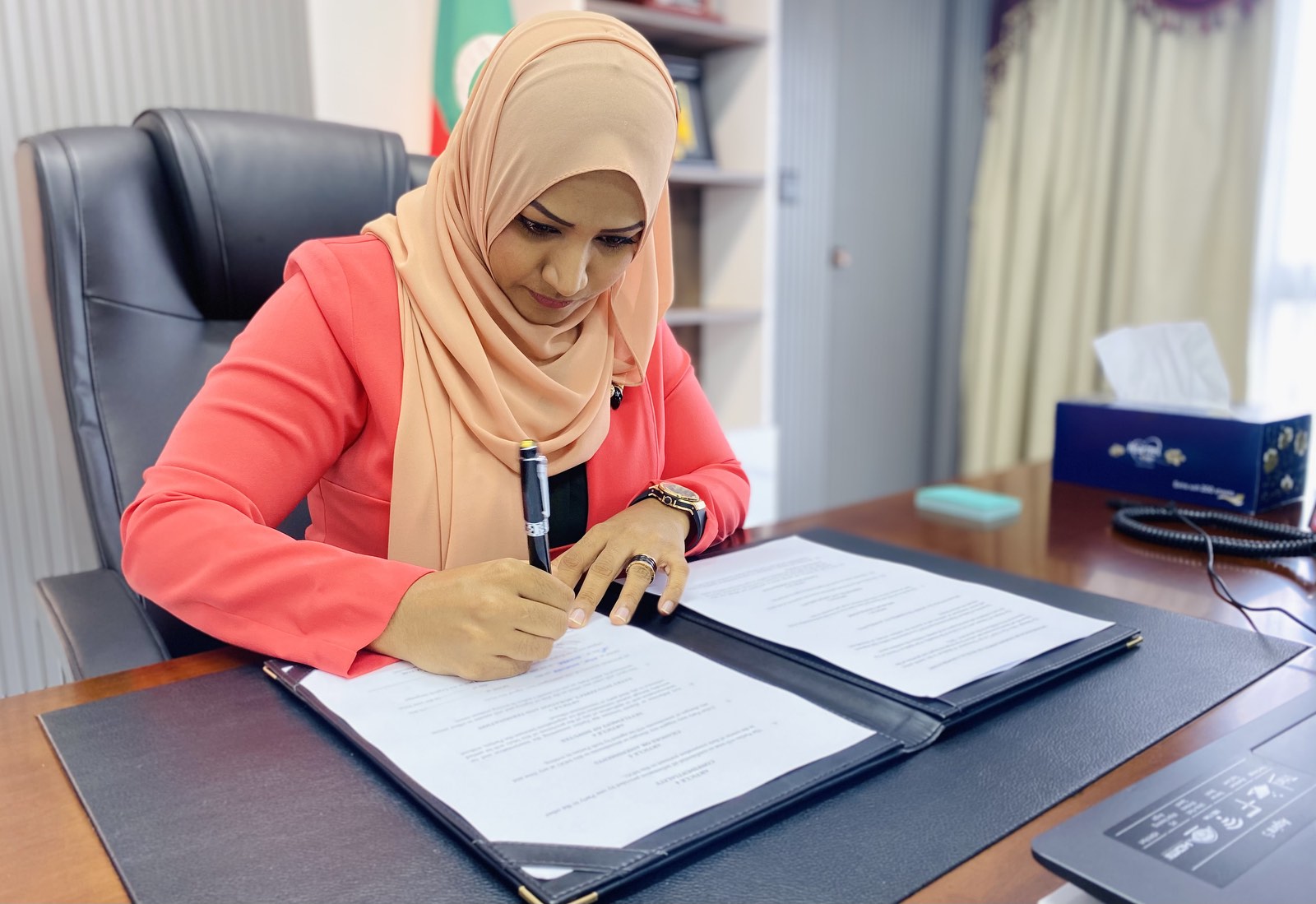 މެރިޓައިމް ދާއިރާ ހަރުދަނާކުރުމަށް އެސްއާރުއައި އާއެކު އެމްއޯޔޫއެއްގައި ސޮއިކޮށްފި