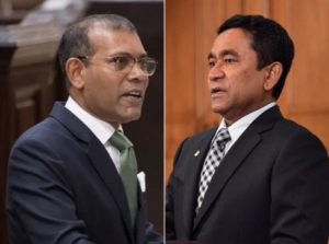 ޖޭއެސްސީގެ ވާހަކަ ދައްކާތީ ރައީސް ނަޝީދު ރަތަށް، ފަނޑިޔާރުގެ އައްޑާއަކަށް ބަދަލުކުރީ ރައީސް ޔާމީން