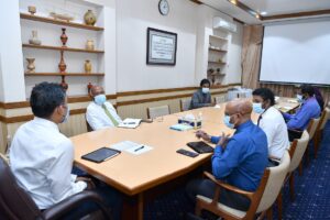 މޯލްޑިވްސް ބްލަޑް ސަރވިސަސްގެ އިސްވެރިންނާއި ރައީސުލްޖުމްހޫރިއްޔާގެ ނައިބު ބައްދަލުކުރެއްވުން