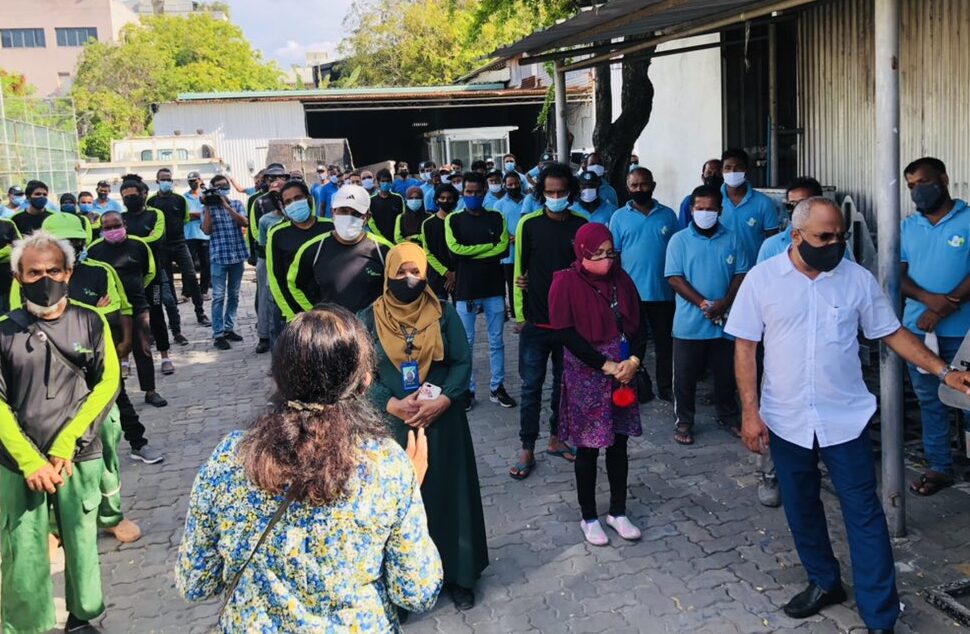 މާލެ ސާފުކުރުމުގެ މަސައްކަތް ސިޓީ ކައުންސިލާއި ވެމްކޯއިން ފަށައިފި