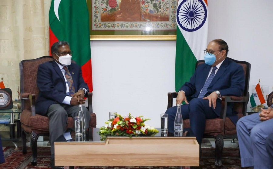އިންޑިޔާގެ ފޮރިން ސެކްރީއާއި ބައްދަލުކޮށް އިދިކޮޅުގެ ގިނަ ކަންބޮޑުވުންތަކެއް ހިއްސާކޮށްފި