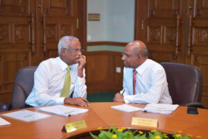 އިސްލާމްދީނުގެ އަޞްލަކާ ޚިލާފުވާ އެއްވެސް ހުށައެޅުމެއް ބަލައި ނުގަންނާން: ފޮރިން މިނިސްޓްރީ