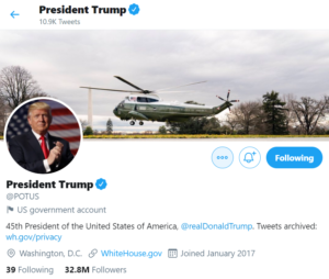 ހުވާކުރާ ދުވަހު އެމެރިކާގެ ރައީސްގެ ރަސްމީ ޓުވިޓަރ އެކައުންޓް ބައިޑްންއާ ހަވާލު ކުރާނަން: ޓުވިޓަރ