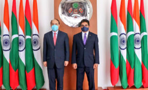 އިންޑިއާގެ ފޮރިން ސެކްރެޓަރީ އާއި ރާއްޖޭގެ ފޮރިން ސެކްރެޓަރީ ބޭއްވެވި ރަސްމީ ވާހަކަފުޅު