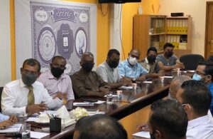 އެމްޑީޕީގެ މާލެ ދާއިރާގެ ކެންޑިޑޭޓުންނާއި، ރައީސް ނަޝީދު ބައްދަލުކުރައްވައިފި
