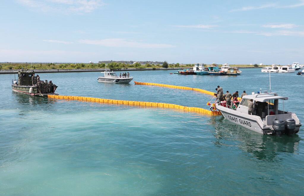 އެމްއެންޑީއެފް ކޯސްޓްގާޑުން "ޓްރޭނިންގ ޑޭ" ނަމުގައި ތަމްރީނެއް ބާއްވައިފި