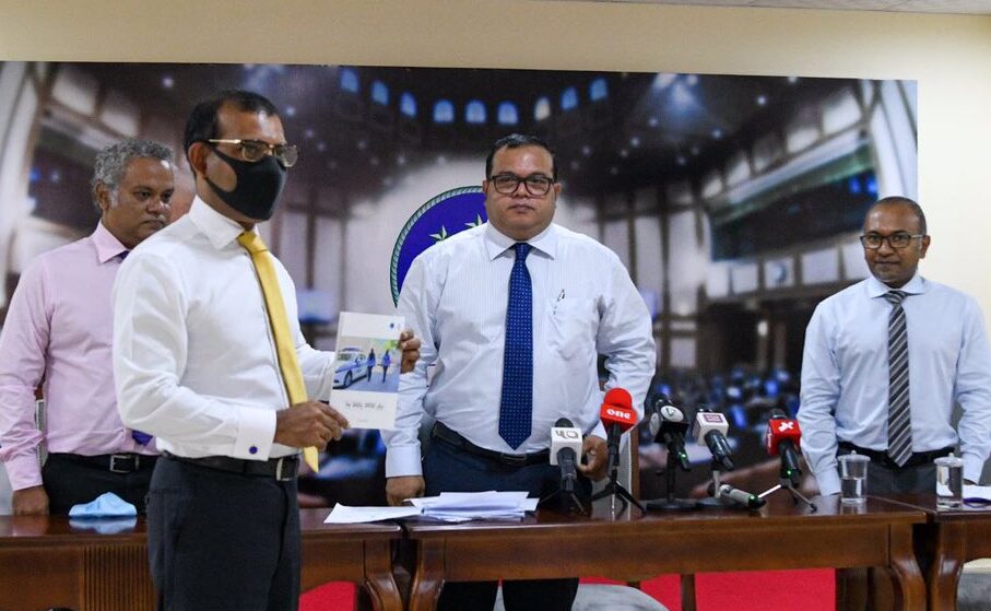 އެމްޑީޕީ ތެރޭގައި ޚިޔާލު ތަފާތުވެ ފުލުހުންގެ ބިލުގެ މަސައްކަތް ހުއްޓުމަކަށް