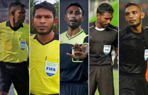 އަންނަ އަހަރު ފީފާގެ ރެފްރީގެ ގޮތުގައި ދިވެހި ތަޖުރިބާކާރު ފަސް ރެފްރީން