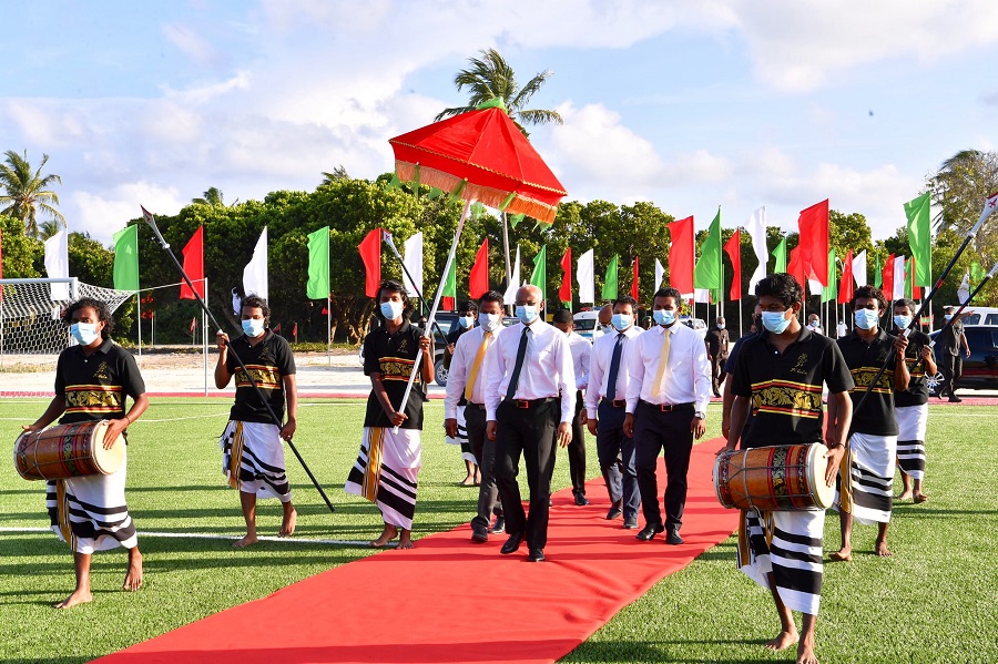ލ.ގަމުުގެ ތަރައްޤީގެ 3 މަޝްރޫޢުއެއް އިފްތިތާހު ކުރުމުގެ ރަސްމިއްޔާތު