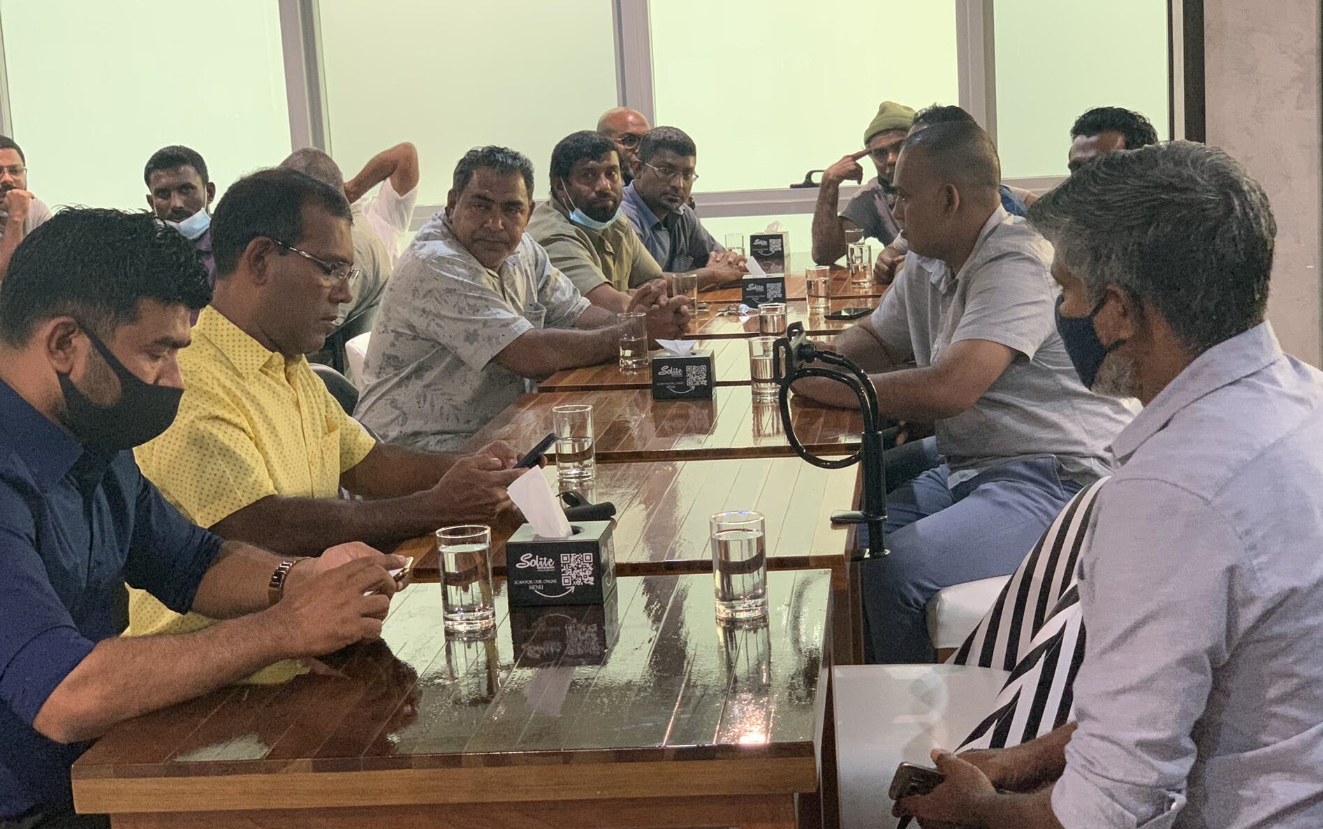 މާލޭގައި ދިރިއުޅޭ ދިއްދޫ ރައްޔިތުންނާއި ރ.ނަޝީދު ބައްދަލު ކުރައްވައިފި