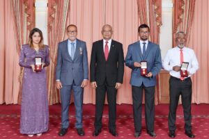 ޤައުމީ އިނާމާއި، ޚާއްޞަ އިނާމު 58 ބޭފުޅަކަށް