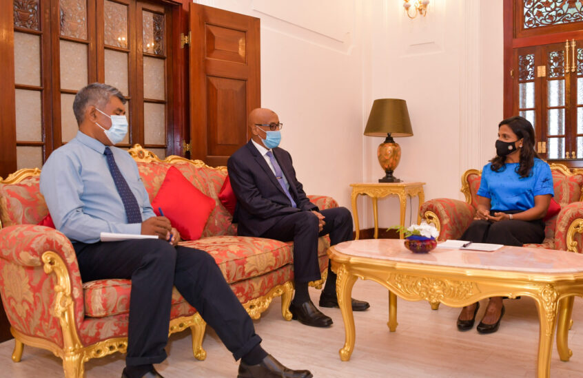 މުނީރުގެ ވަދާޢީ ޒިޔާރަތް ފަޒްނާ އަރިހަށް ކުރައްވައިފި