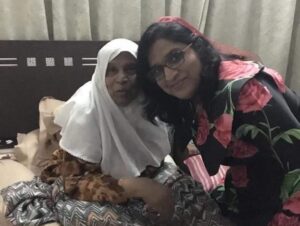 އާޒިމާ ޝަކޫރުގެ މަންމާފުޅު ނިޔާވެއްޖެ