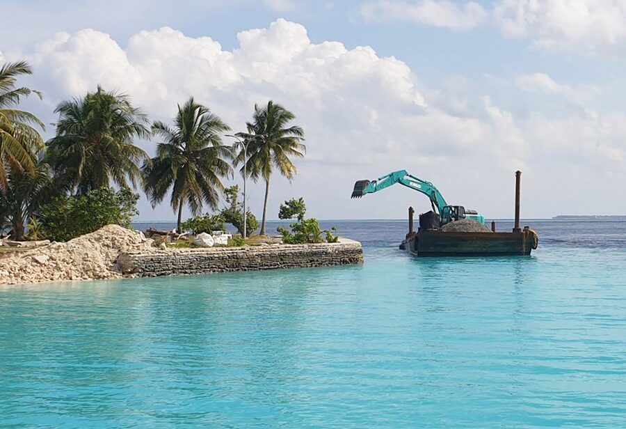 ހަންޏާމީދޫ ބަނދަރުގެ 12 އިންސައްތަ މަސައްކަތް ނިންމާލައިފި