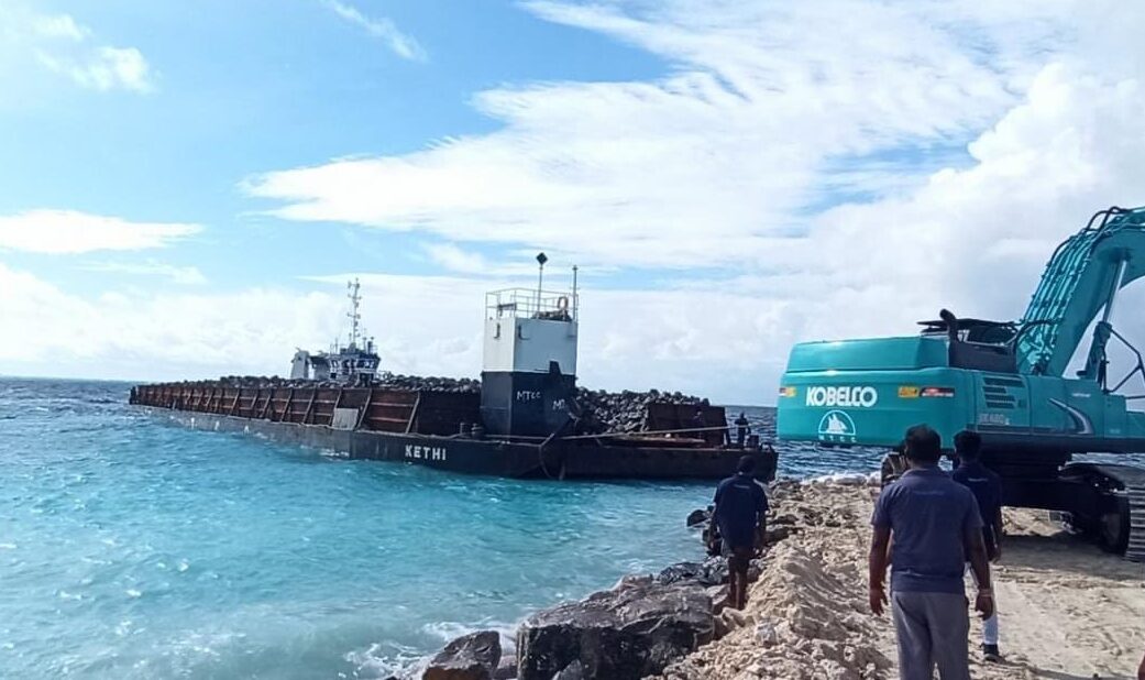 އިހަވަންދޫ ފަޅުގެ ދަތިކަން ހައްލުކޮށްދިނުމުގެ މަސައްކަތް ބާރަށް ކުރިއަށް