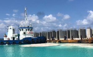 އިސްދޫ ބަނދަރު ފުންކުރުމުގެ މަސައްކަތް ނިންމައި، އެއްގަމު ތޮށިލުމައް ތައްޔާރުވެއްޖެ