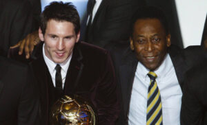 ރެކޯޑާ އަރާހަމަކުރުމުން މެސީއަށް ޕެލޭގެ ތައުރީފް