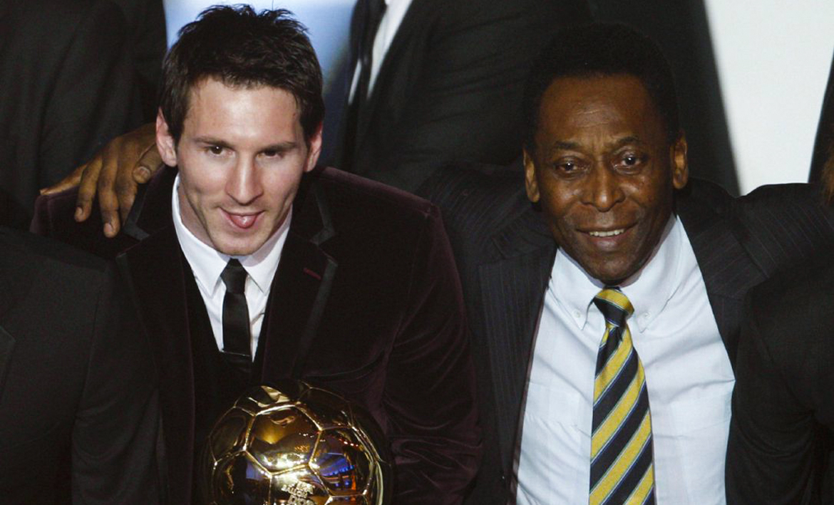 ރެކޯޑާ އަރާހަމަކުރުމުން މެސީއަށް ޕެލޭގެ ތައުރީފް