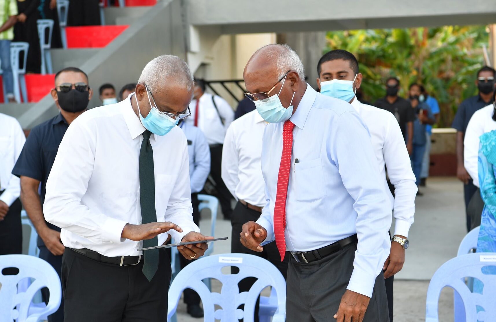 ޞިއްޚީ ޚިދުމަތް ލާމަރުކަޒު ކުރުމަކީ ކުރަންޖެހޭ ކަމެއްކަން، އޮޅުމެއް ނެތި އެނގިއްޖެ: ރައީސް