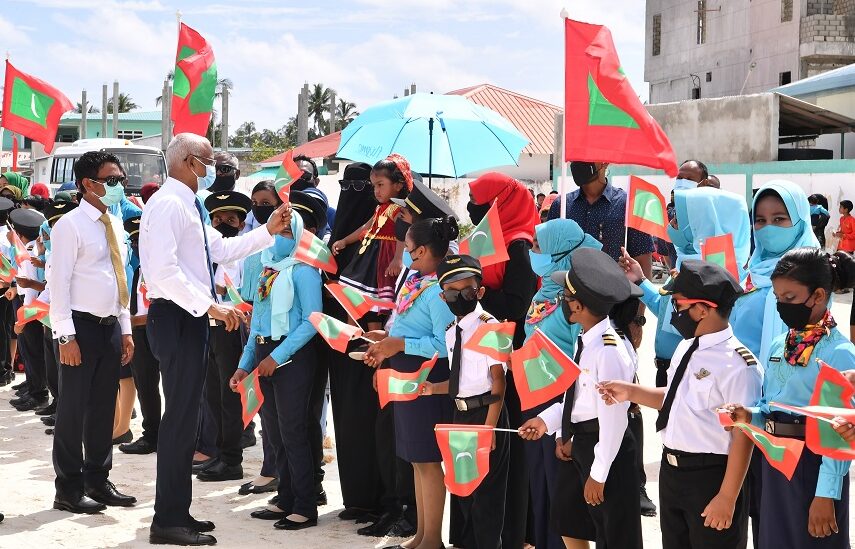 މަރުޚަބާ ދަންނަވަން ސްކޫލު ދަރިވަރުން ނުނެރުމަށް ރައީސް އިލްތިމާސް ކުރައްވައިފި