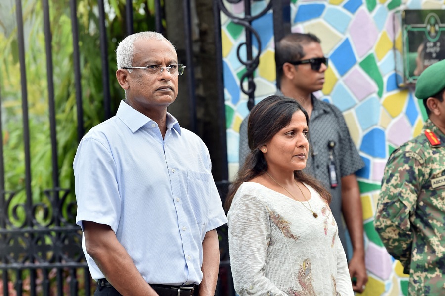 އެންމެ ފުރަތަމަ މާލެއައިސް ފަޒޫމެން ގޭގައި ނުހުންނަށް ވަރަށް ރޮއިހެދިން: ރައީސް