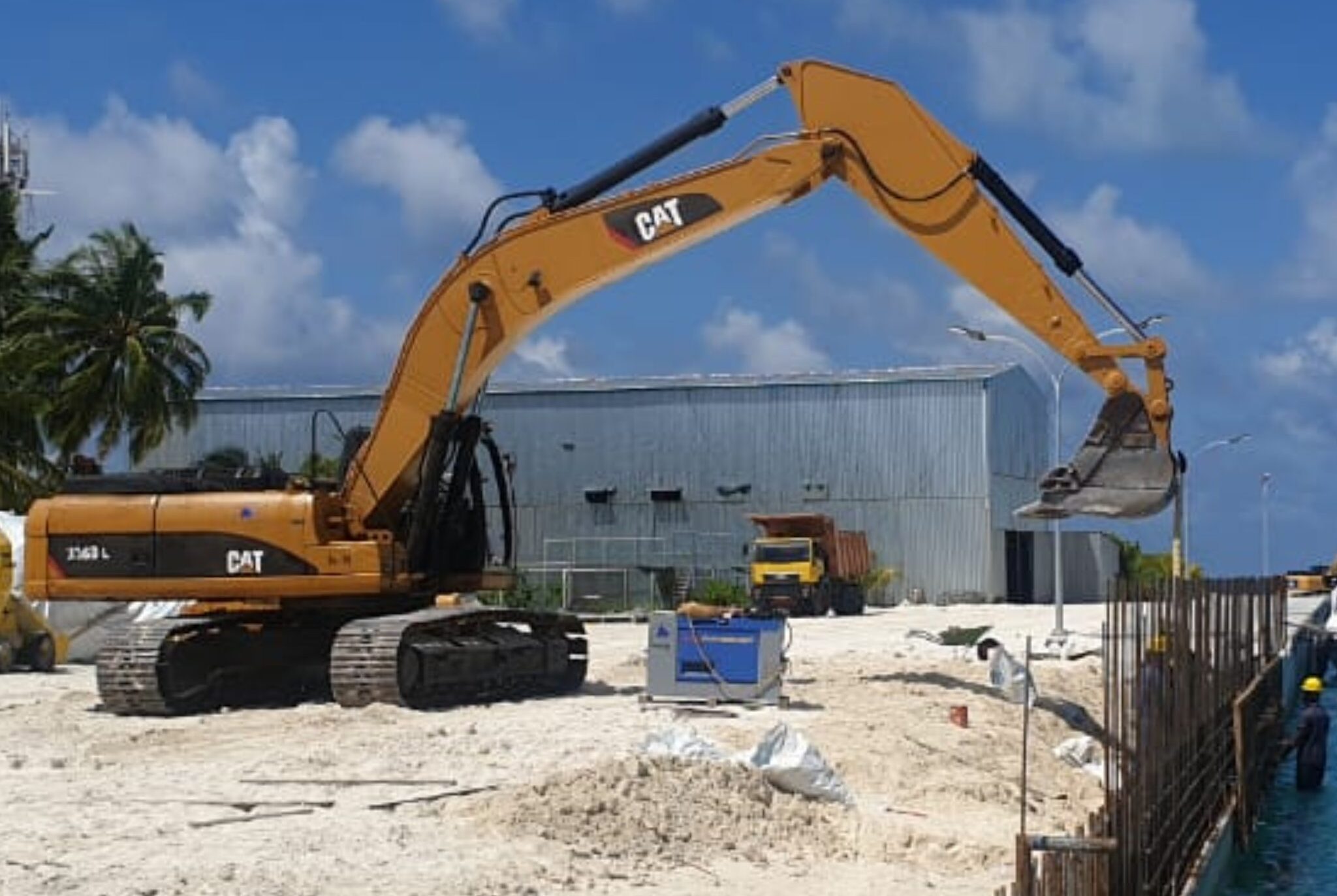 ރަކީދޫ ބަނދަރުގެ %64 ނިންމާލައިފި