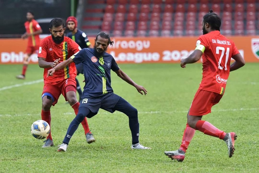 ގްރާންޑޭ އަތުން ސަސްއަށް ޕޮއިންޓެއް