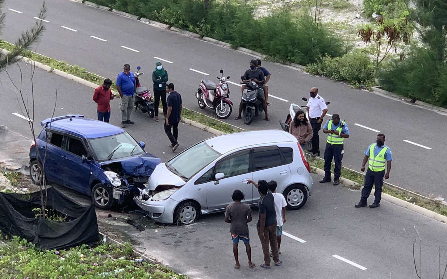 ހުޅުމާލޭ ފޭސް 2 ގައި ނުރައްކާތެރި އެކްސިޑެންޓެއް ހިނގައިފި