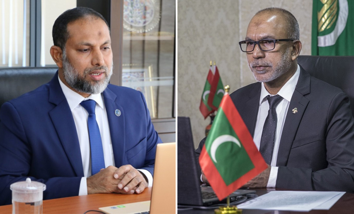 އަދާލަތު ޕާޓީގެ ރައީސް ކަމަށް 2 ވަޒީރުން