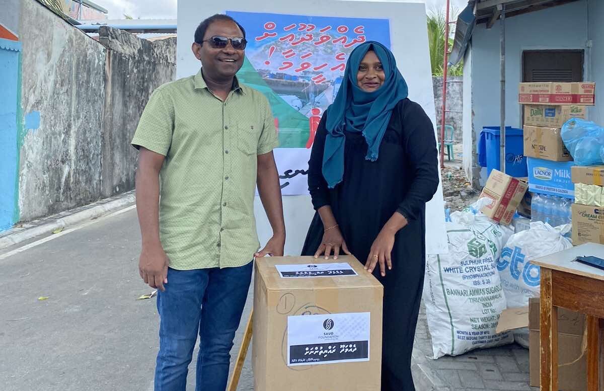 ސައުދު ފައުންޑޭޝަންގެ ފަރާތުން ދެއްވަދޫ ރައްޔިތުންނަށް ފެނާއި، ސެނެޓައިޒާގެ އެހީތެރިކަން