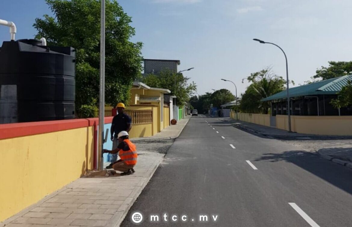 ދުވާފަރު މަގުތަކަށް ނަލަކަށް، ތާރުއެޅުމުގެ މަސައްކަތް ނިންމާލައިފި